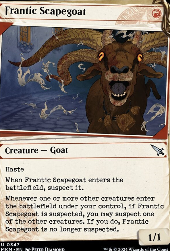Frantic Scapegoat [#0347 Dossier Showcase] (MKM-U-FOIL)