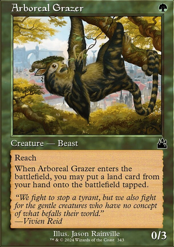 Arboreal Grazer [#0343 Retro Frame] (RVR-C)