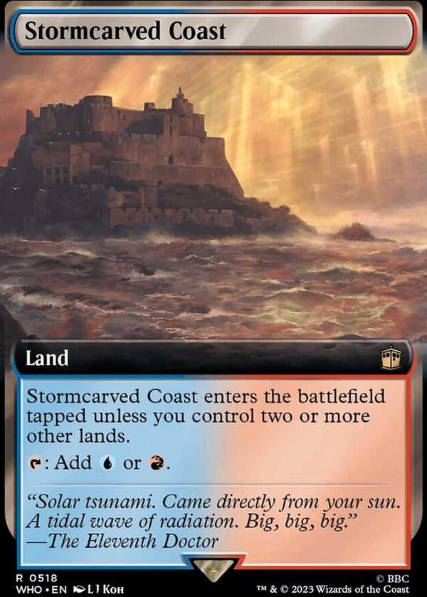 Stormcarved Coast [#0518 Extended Art Reprint] (WHO-R)