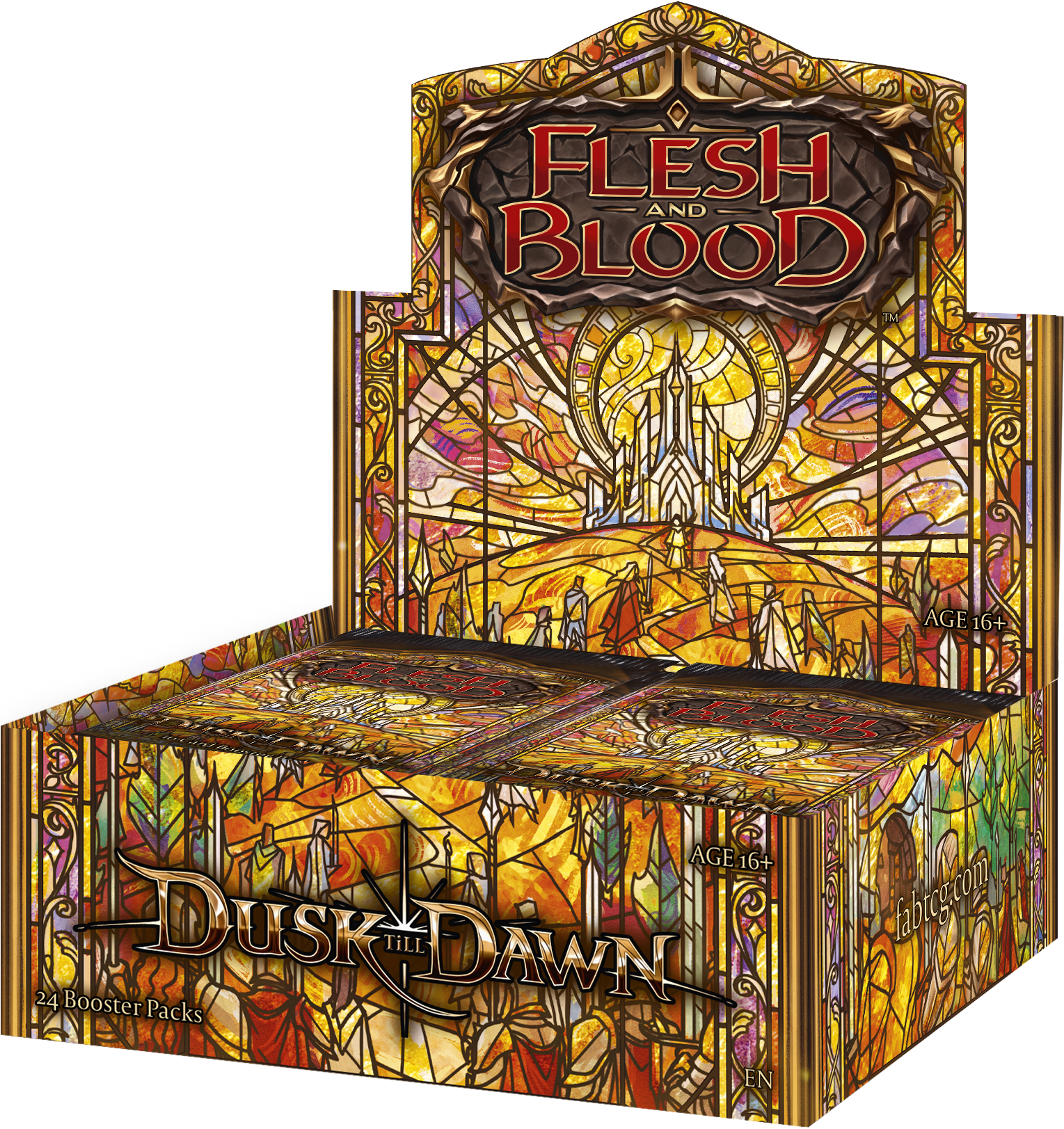 Flesh and Blood TCG: Supplementary Booster Display - Dusk till Dawn