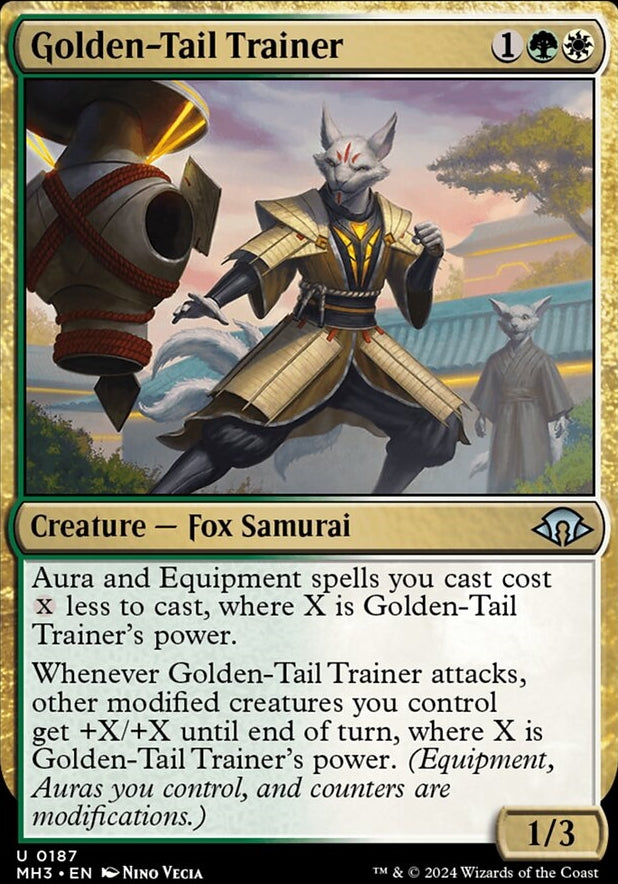 Golden-Tail Trainer [#0187] (MH3-U)