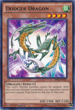 Dodger Dragon (BP03-EN085) Rare - Near Mint 1st Edition