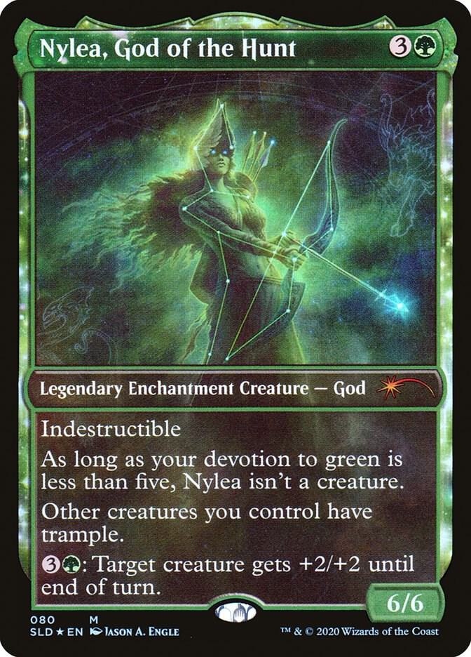 Nylea, God of the Hunt [#080] (SLD-M)