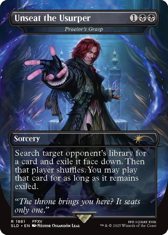 Unseat the Usurper [Praetor's Grasp] [#1861] (SLD-R)