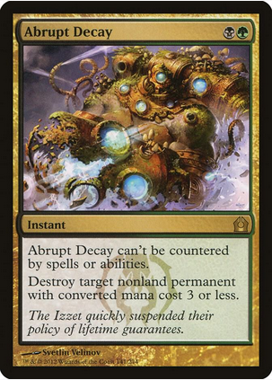 Abrupt Decay (RTR-R-FOIL)