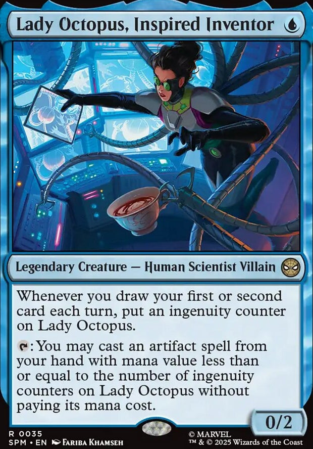 Lady Octopus, Inspired Inventor [ #0035 ] (SPM-R)