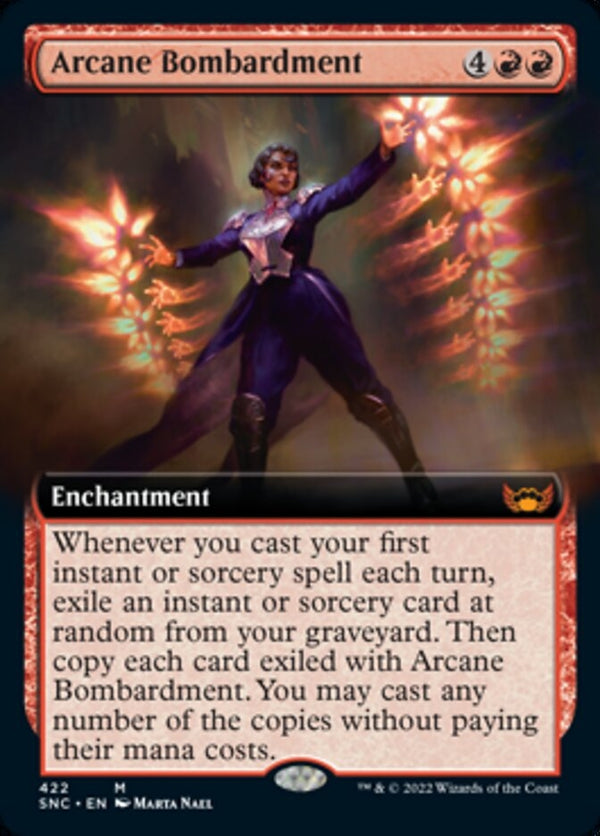 Arcane Bombardment [#422 Extended Art] (SNC-M)