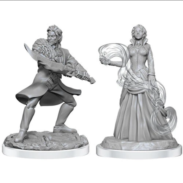 Critical Role: Unpainted Miniatures - Vampire & Necromancer Nobles W3