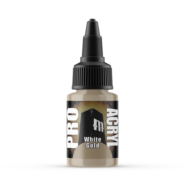 Monument Hobbies: PRO Acryl - 029 White Gold (22mL)