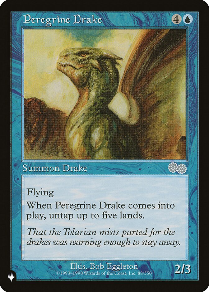 Peregrine Drake (USG-U-LIST)
