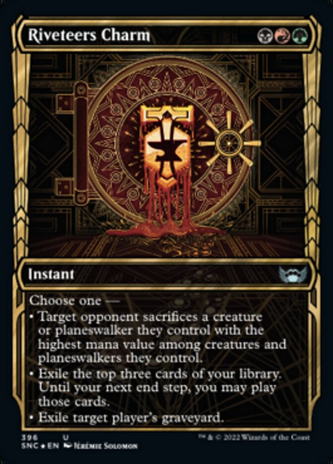 Riveteers Charm [ #396 Gilded Foil ] (SNC-U)