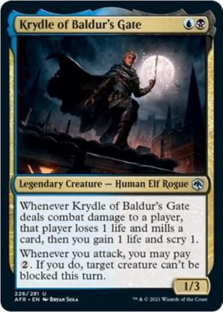 Krydle of Baldur's Gate (AFR-U-FOIL)