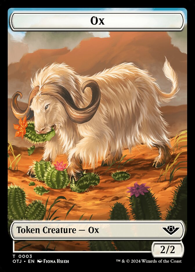 Mercenary Token [#0010] // Ox Token [#0003] (OTJ-T)