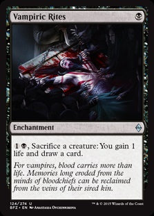 Vampiric Rites (BFZ-U)