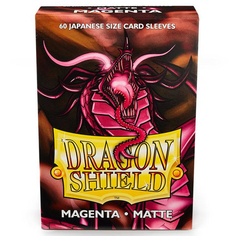 Dragon Shield: Mini - Matte: Magenta 60 Count