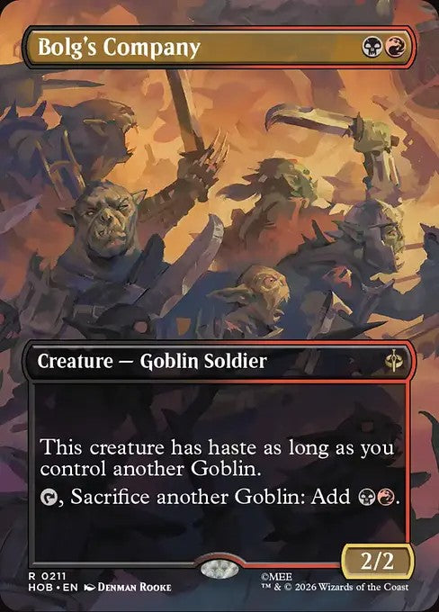 Bolg's Company [ #0211 Borderless Scene ] (HOB-R)
