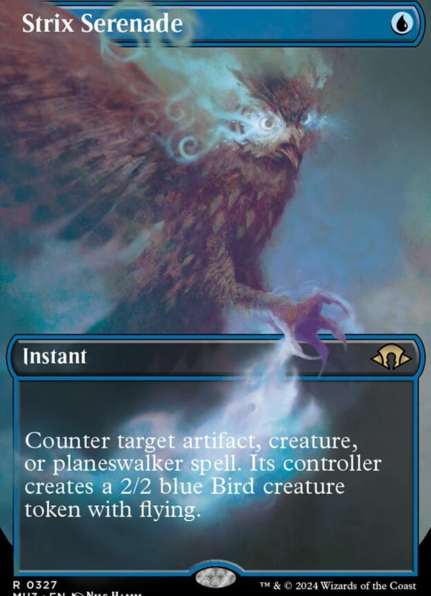 Strix Serenade #0327 Borderless (MH3-R)