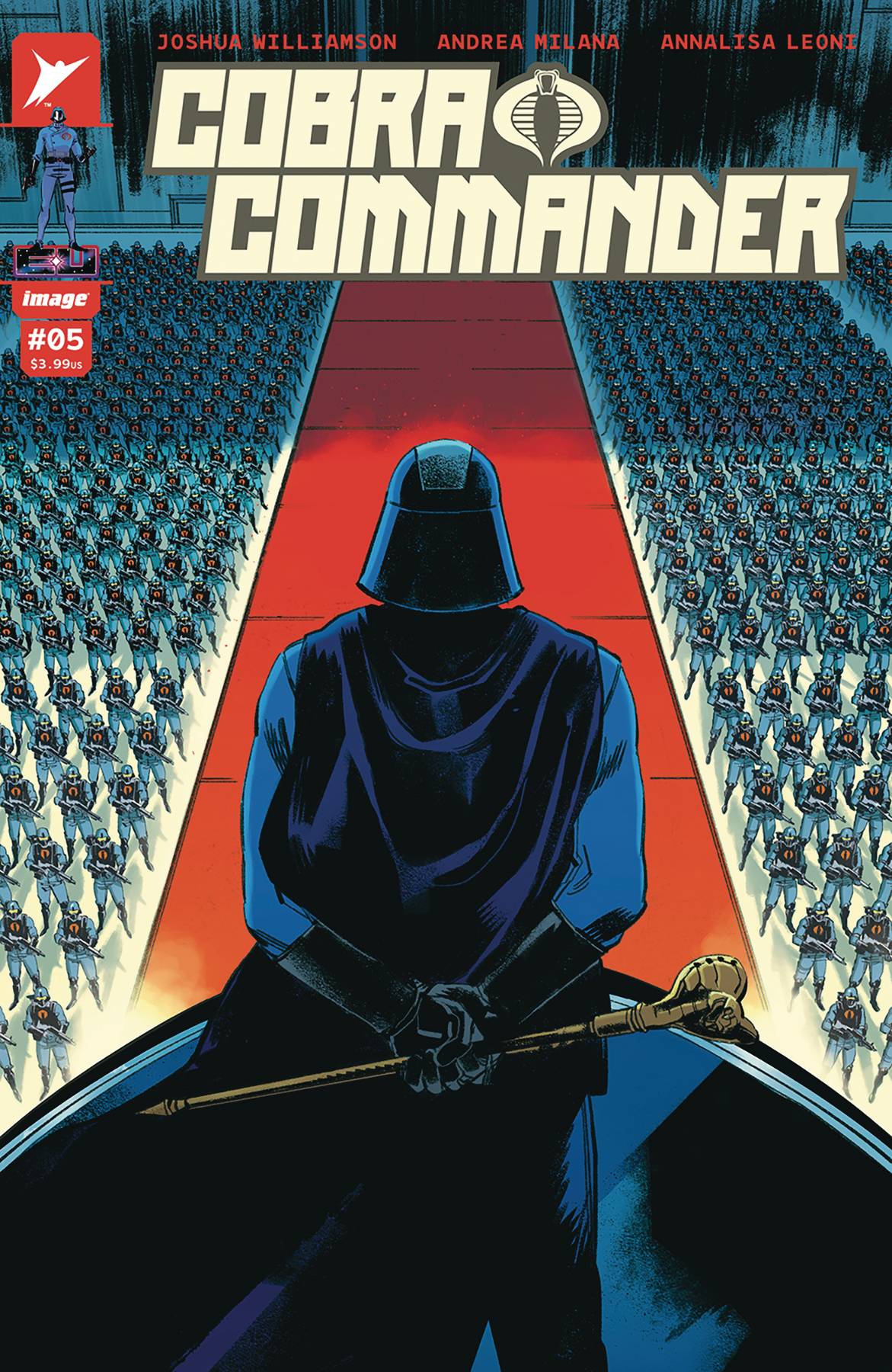 COBRA COMMANDER #5 (OF 5) CVR A ANDREA MILANA & ANNALISA LEONI
