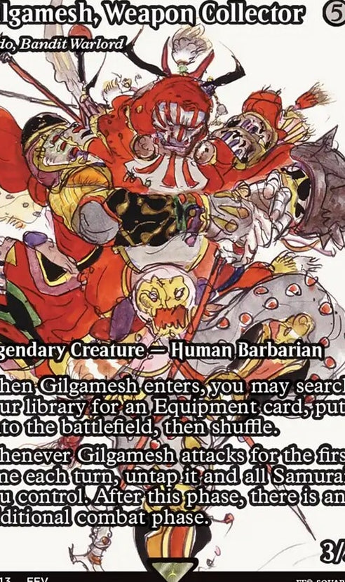 Gilgamesh, Weapon Collector - Godo, Bandit Warlord [ #0013 Showcase ] (FCA-R)