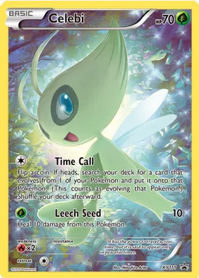 Celebi - XY111 (XY:PR) Promo - Near Mint Holofoil