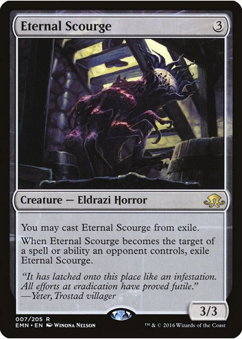 Eternal Scourge (EMN-R) Moderate Play