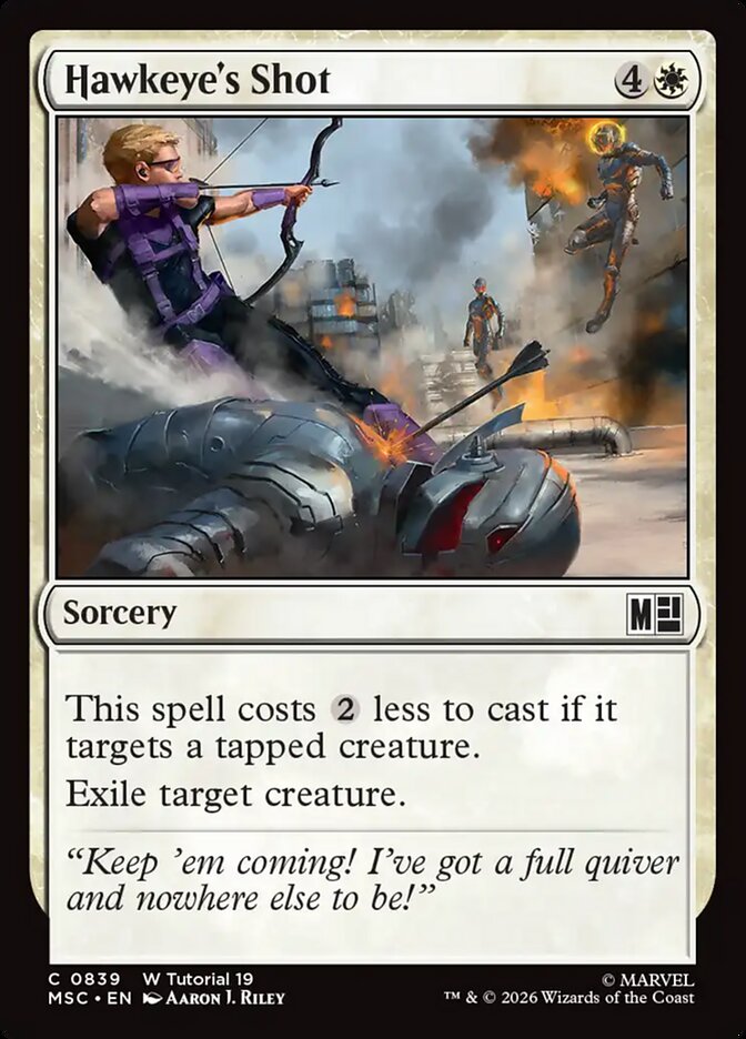 Hawkeye's Shot [ #0839 ] (MSC-C)