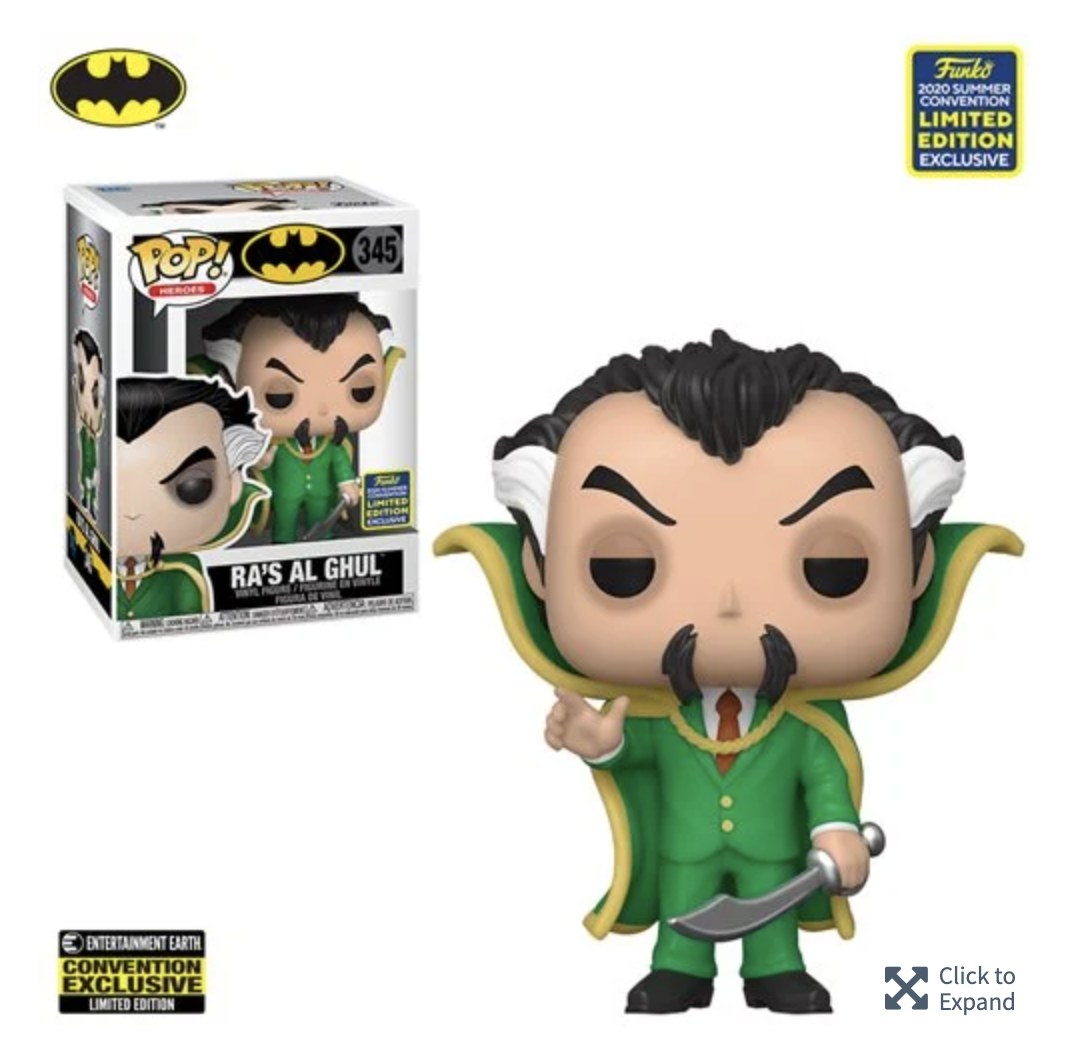 POP Figure: DC Batman #0345 - Ra's Al Ghul (Con 2020 Summer)