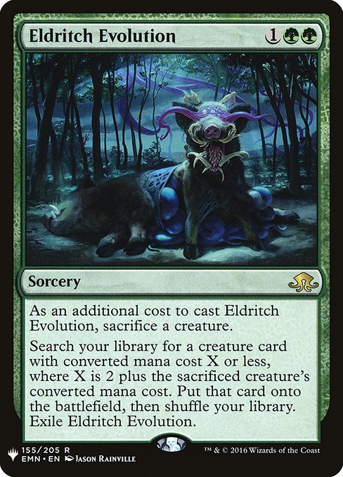 Eldritch Evolution [Mystery Booster #1190] (EMN-R)