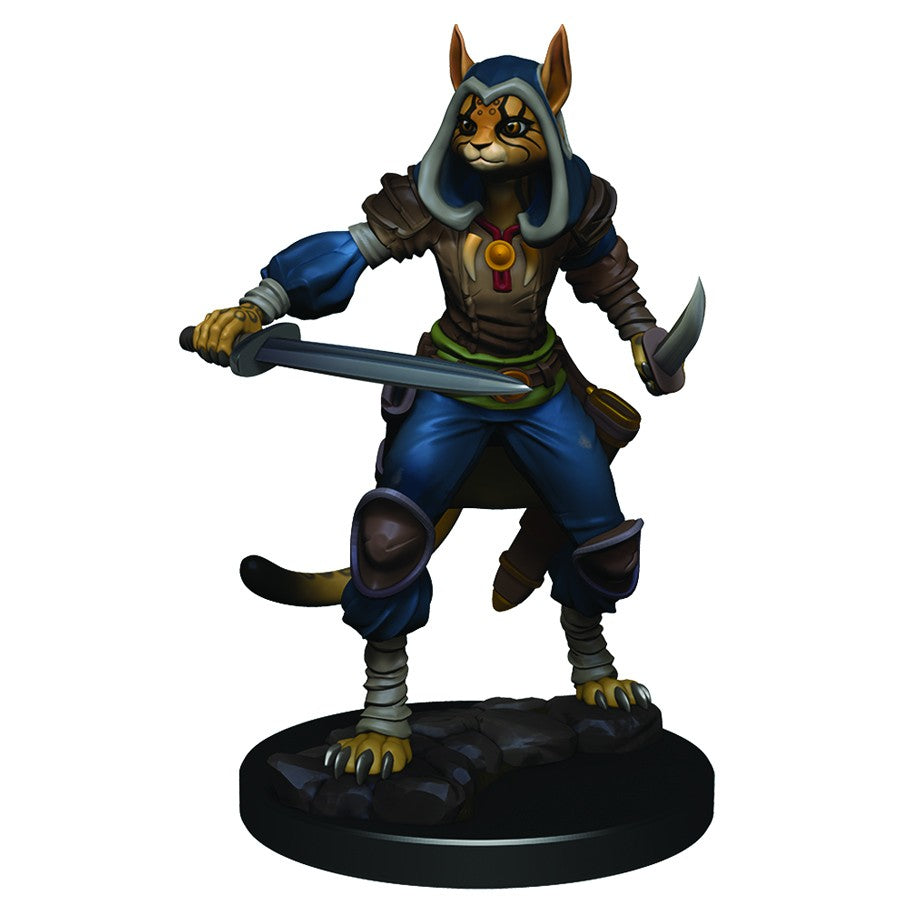 D&D Miniatures: Icons of the Realms - Premium Figure: Wave 03 - Female Tabaxi Rogue