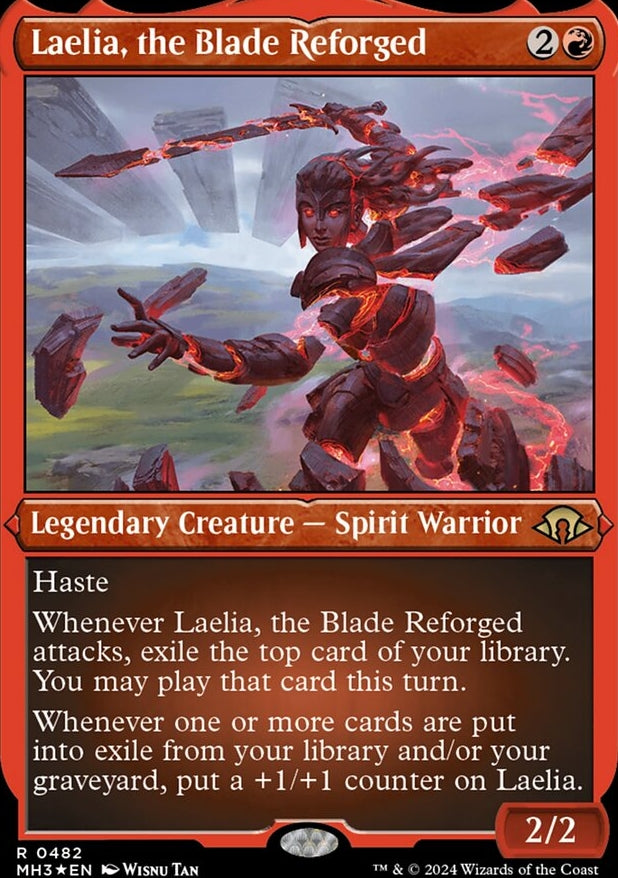 Laelia, the Blade Reforged [#0482 Etched Foil] (MH3-R)