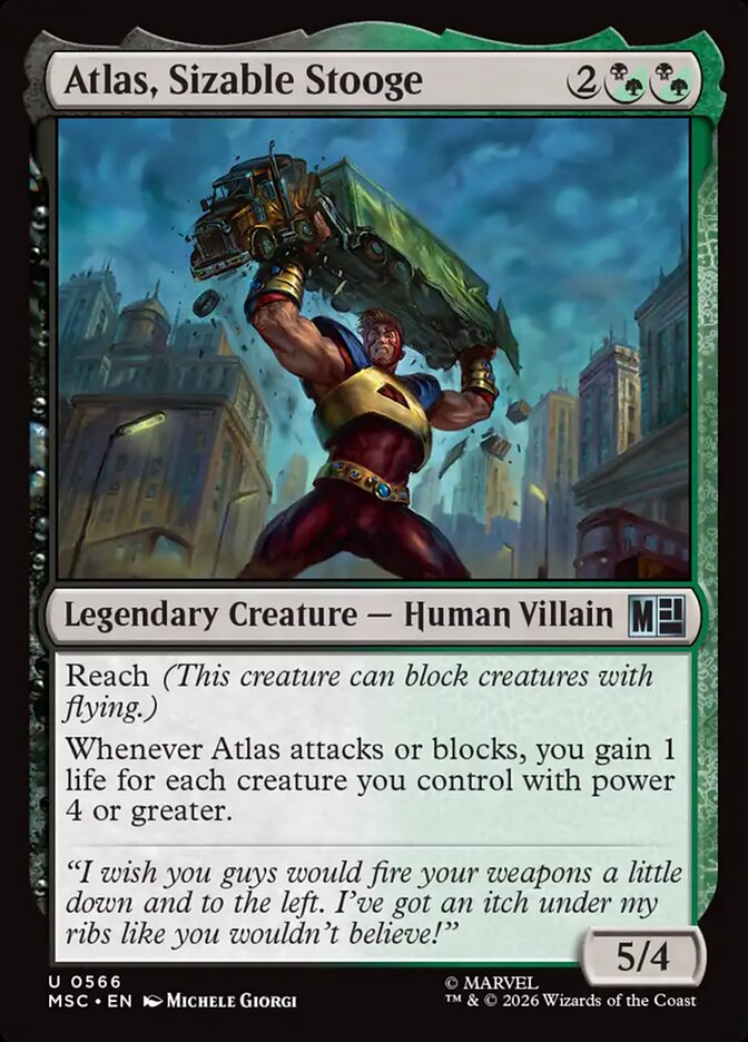 Atlas, Sizable Stooge [ #0566 ] (MSC-U)