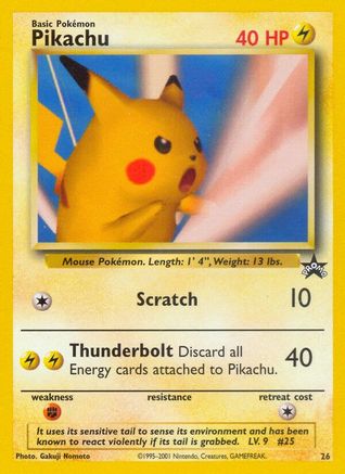 Pikachu (26) Light Play