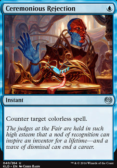 Ceremonious Rejection (KLD-U-FOIL)