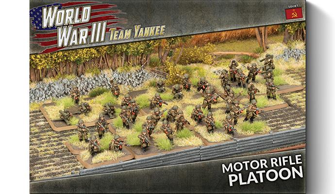 Flames of War: Team Yankee WW3: Soviet (TSBX36) - Motor Rifle Platoon (Plastic)