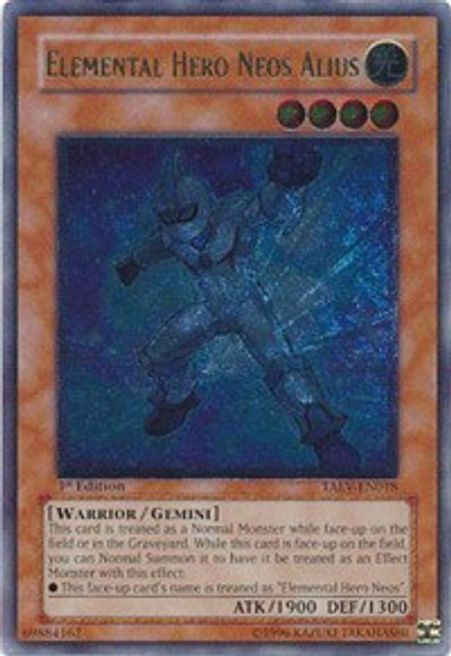Elemental HERO Neos Alius (TAEV-EN018) Ultimate Rare - Light Play Unlimited