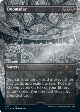 Doomsday [ #1115 Borderless ] (SLD-R-FOIL-ETCHED)