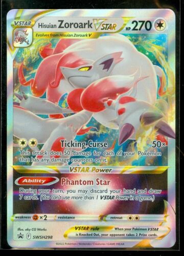 Hisuian Zoroark VSTAR - SWSH298 (SWSH:PR) Promo - Near Mint Holofoil