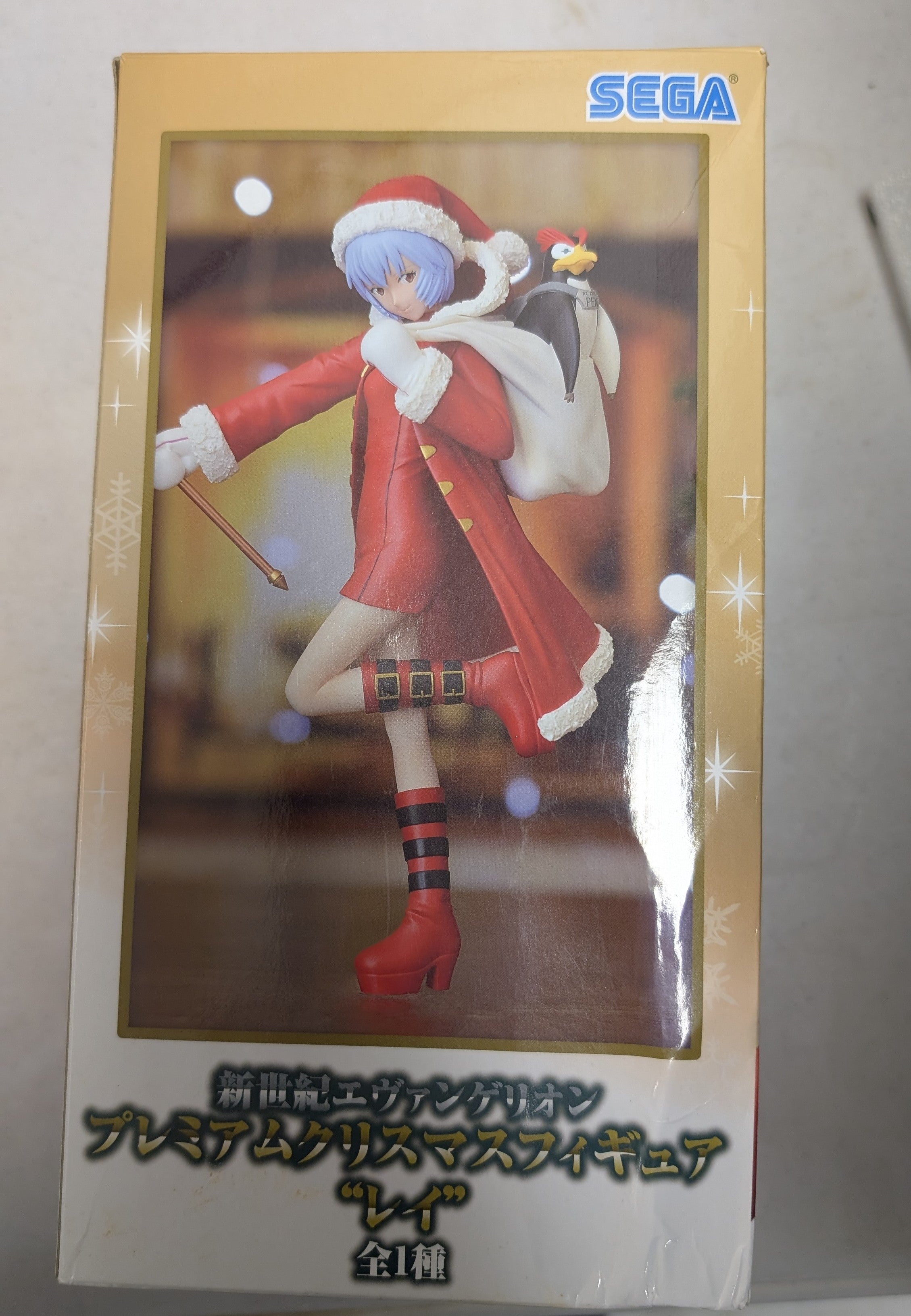 Sega - Neon Genesis Evangelion - Ayanami Rei - Premium Christmas Figure (USED)