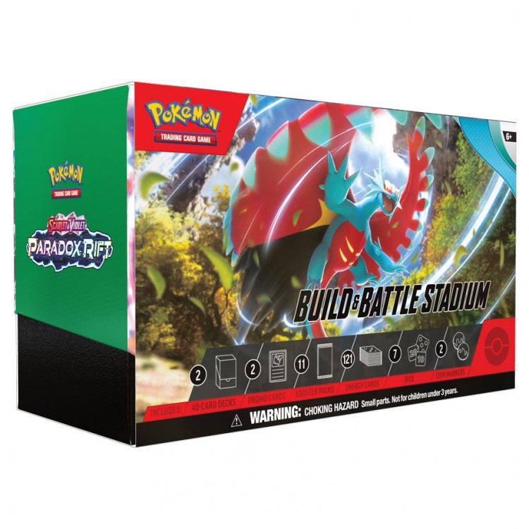 Pokemon TCG: S&V04 Paradox Rift - Build & Battle Stadium