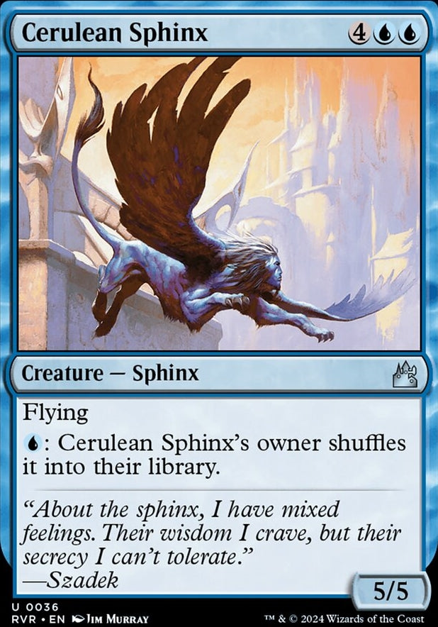Cerulean Sphinx [#0036] (RVR-U)
