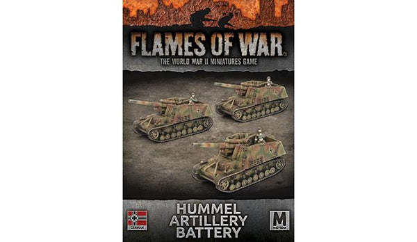 Flames of War: WWII: German (GBX133) - Hummel Artillery Battery (Mid)