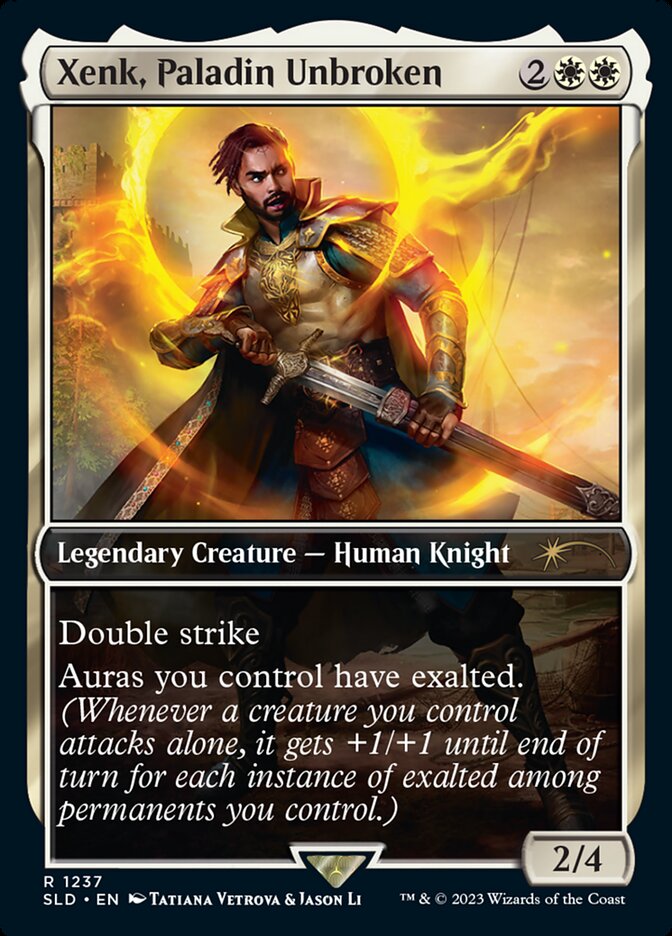 Xenk, Paladin Unbroken (SLD-R)