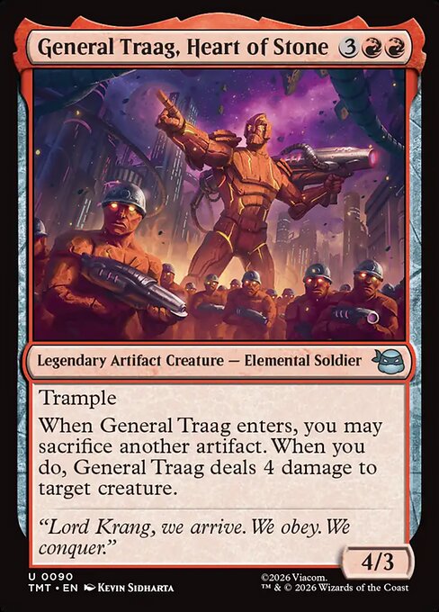 General Traag, Heart of Stone [ #0090 ] (TMT-U)