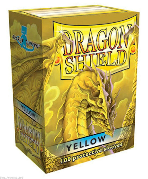 Dragon Shield: Standard - Matte: Yellow 100 Count