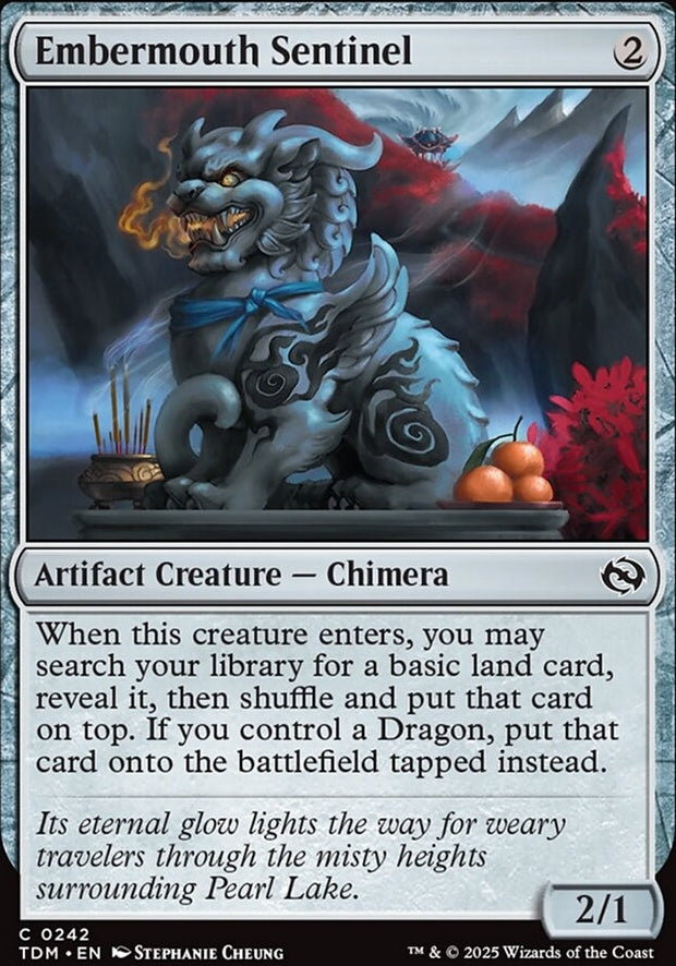 Embermouth Sentinel [ #0242 ] (TDM-C)