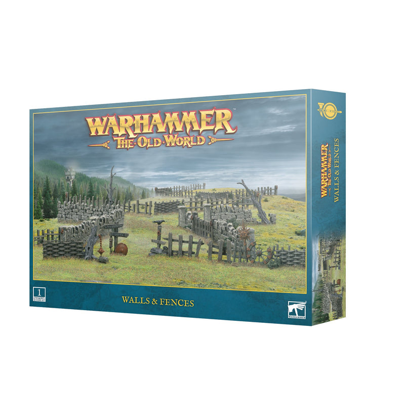 Warhammer The Old World: Terrain - Walls & Fences