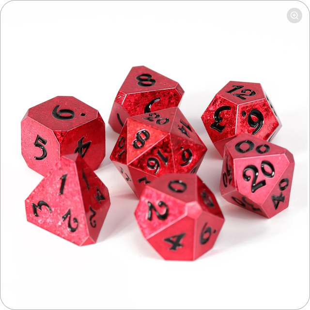 DHD: 7pc RPG Set - Soulscorcher