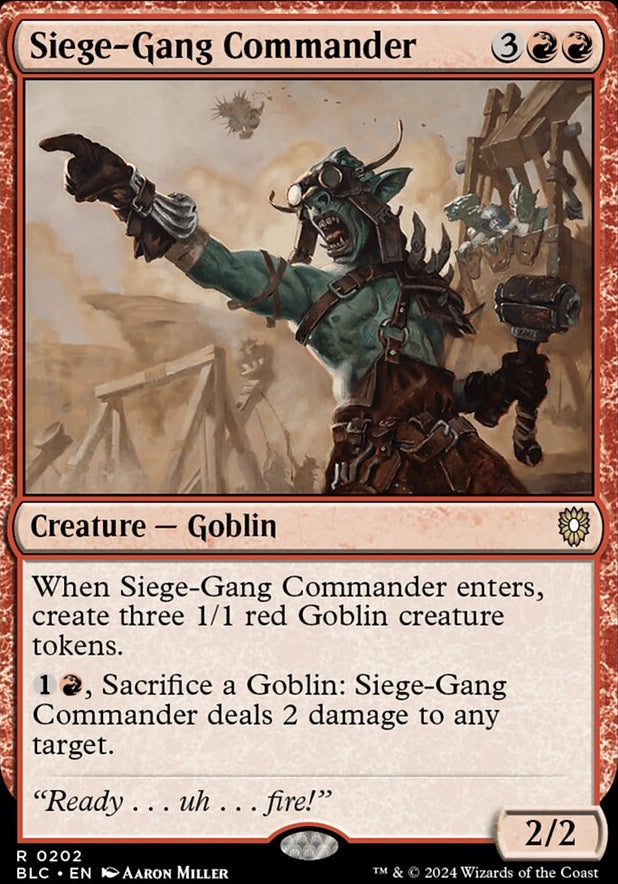 Siege-Gang Commander [#0202] (BLC-R)