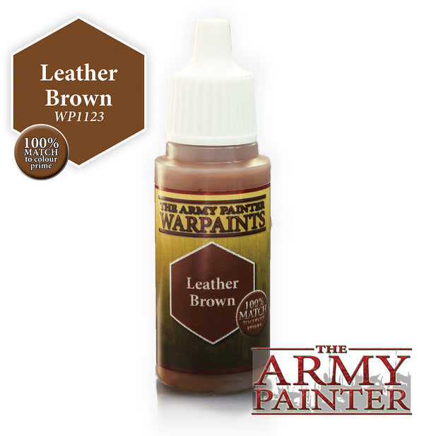 The Army Painter: Warpaints - Leather Brown (18ml/0.6oz)