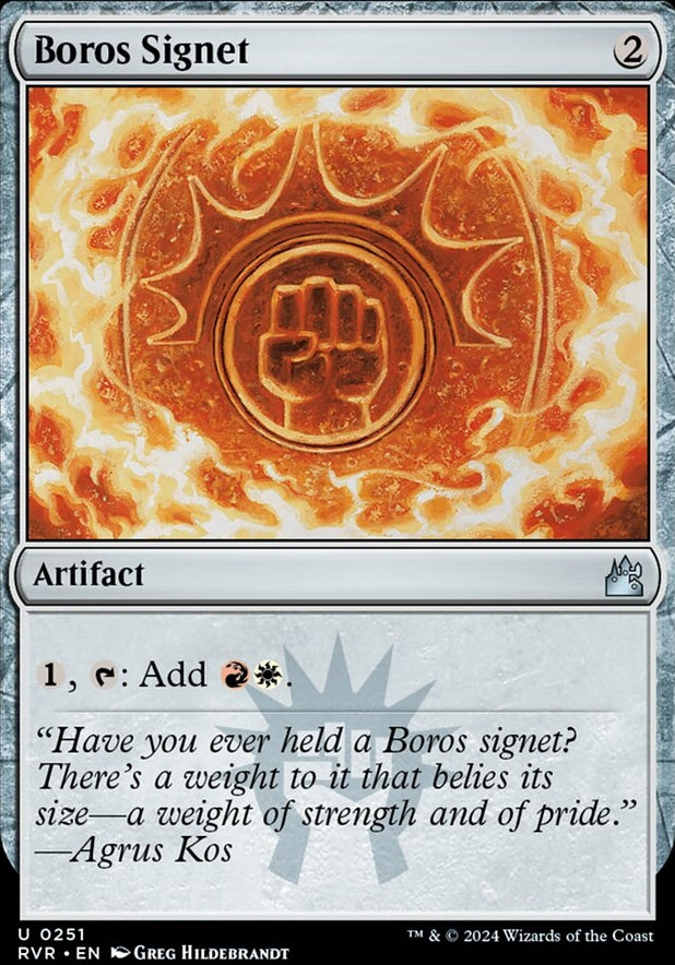 Boros Signet [#0251] (RVR-U)